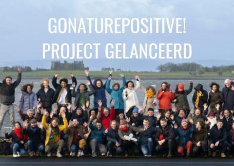 Gonaturepositive! project gelanceerd