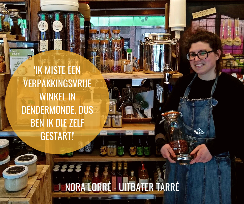 Tarra, de verpakkingsvrije winkel van Dendermonde