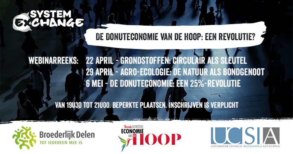Broederlijk Delen webinar De donuteconomie van de hoop