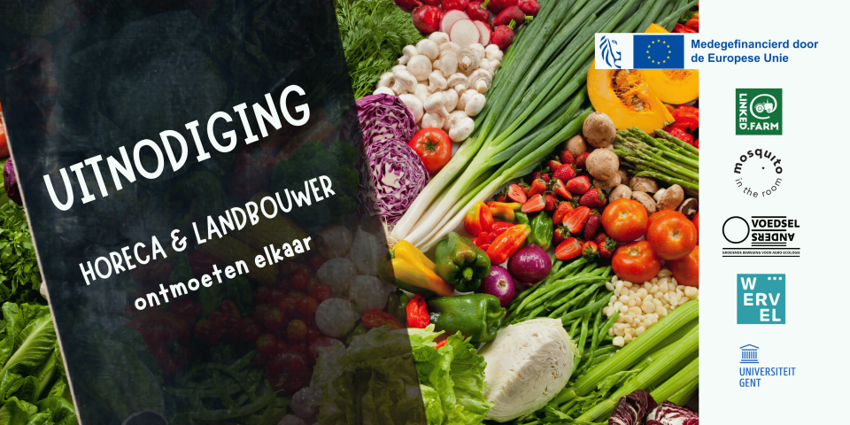 Uitnodiging horeca en landbouwers ontmoeten elkaar