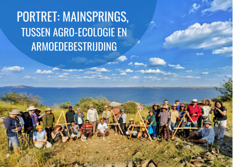 Groepsfoto uitwisseling Solidagro en Voedsel Anders in Tanzania