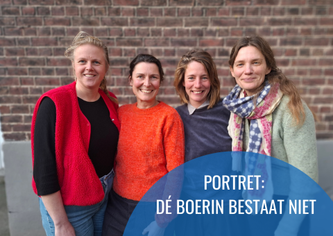 Boerinnen Julie, Heleen, Corazon en Merel