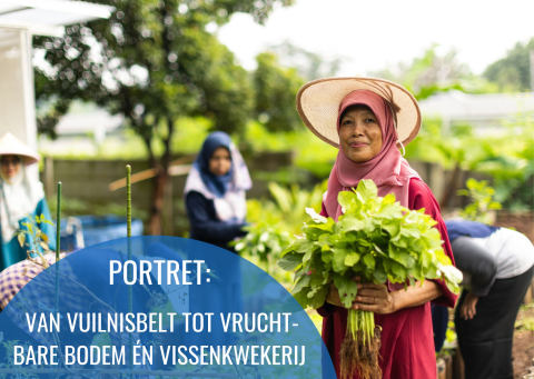 Ratna op Sejahtera boerderij Depok