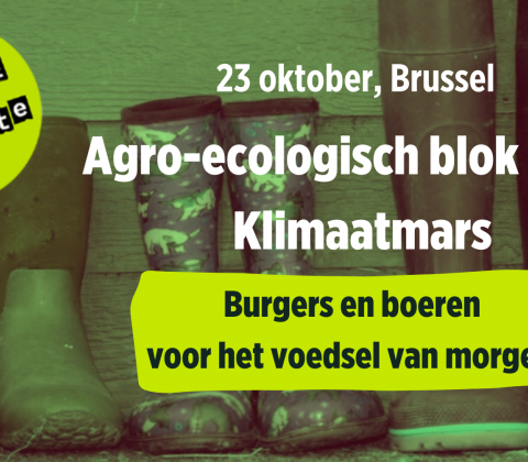 Stap mee met het agro-ecologische blok op de Klimaatmars!